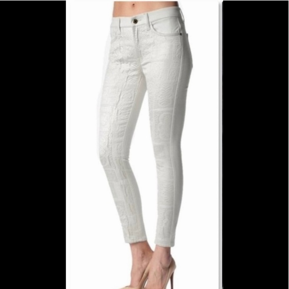 💥7 For All Mankind Mahlia Kent Brocade Skinny Jeans💥